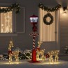 Lampe de rue de Noël avec lanterne Rouge 40,5x40,5x180cm 511345511345