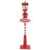 Lampe de rue de Noël avec lanterne Rouge 40,5x40,5x180cm 511345511345