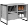 Cabinet à chaussures avec stockage Gris Sonoma 60 x 35 x 44 cm 511352511352