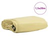Bâche 650g / m² Beige 1,5 x 20 m Toile avec revêtement en PVC 511367511367