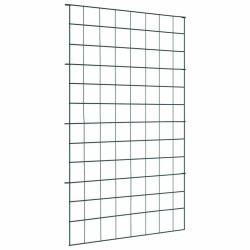 Ensemble de clôture de jardin 8 pcs Vert 50 x 80 cm Acier 511379511379