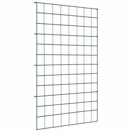 Ensemble de clôture de jardin 8 pcs Vert 50 x 80 cm Acier 511379511379