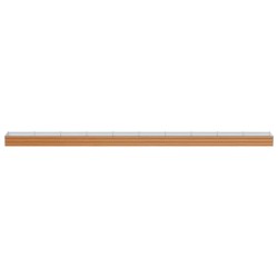 Jardinière surélevée 970 x 100 x 36 cm Acier galvanisé 511381511381