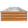 Jardinière surélevée 970 x 100 x 36 cm Acier galvanisé 511381511381