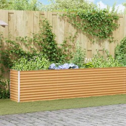 Jardinière surélevée 485 x 50 x 68 cm Acier galvanisé 511382511382