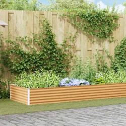 Jardinière surélevée 775 x 100 x 36 cm Acier galvanisé 511383511383