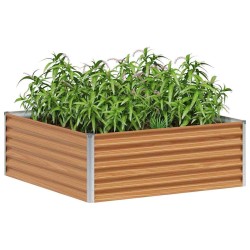 Jardinière surélevée 98 x 100 x 36 cm Acier galvanisé 511384511384