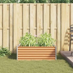Jardinière surélevée 98 x 100 x 36 cm Acier galvanisé 511384511384