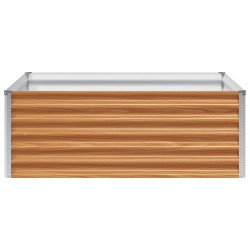 Jardinière surélevée 98 x 100 x 36 cm Acier galvanisé 511384511384