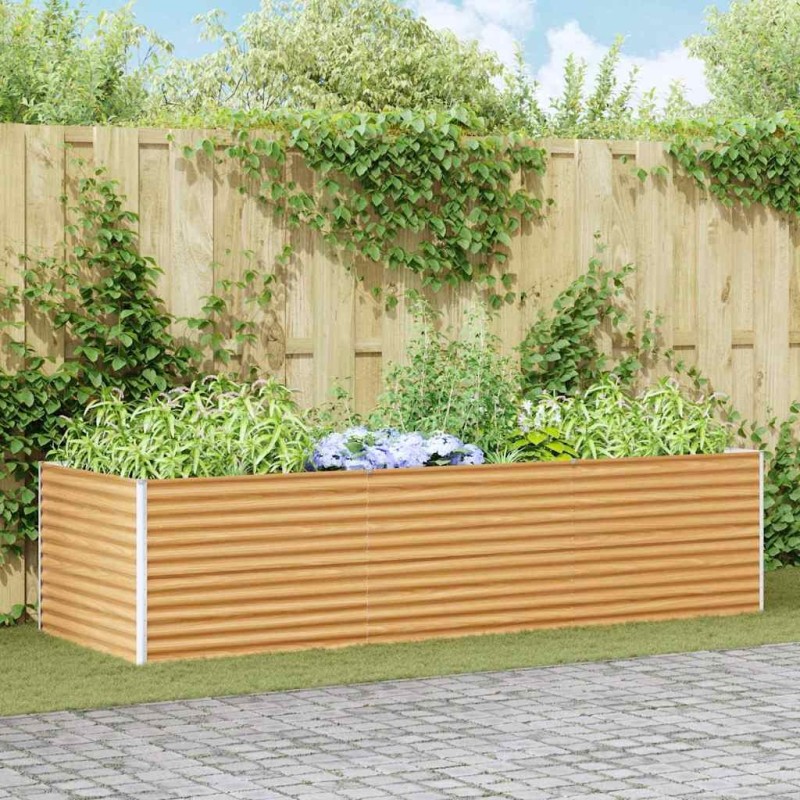 Jardinière surélevée 290 x 100 x 68 cm Acier galvanisé 511385511385