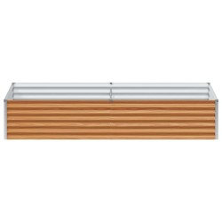 Jardinière surélevée 195 x 100 x 36 cm Acier galvanisé 511386511386