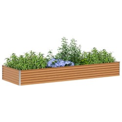 Jardinière surélevée 290 x 100 x 36 cm Acier galvanisé 511387511387