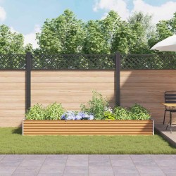 Jardinière surélevée 290 x 100 x 36 cm Acier galvanisé 511387511387