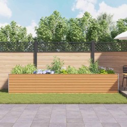 Jardinière surélevée 390 x 100 x 68 cm Acier galvanisé 511391511391