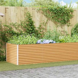 Jardinière surélevée 485 x 100 x 68 cm Acier galvanisé 511393511393