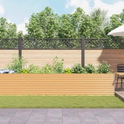 Jardinière surélevée 485 x 100 x 68 cm Acier galvanisé 511393511393