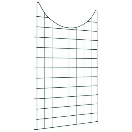 Ensemble de clôture de jardin 8 pcs Vert 50 x 80 cm Acier 511394511394