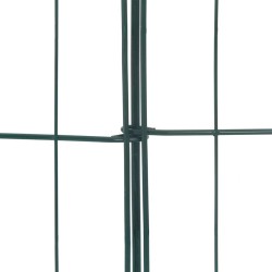 Ensemble de clôture de jardin 8 pcs Vert 50 x 80 cm Acier 511395511395
