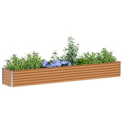 Jardinière surélevée 290 x 50 x 36 cm Acier galvanisé 511398511398