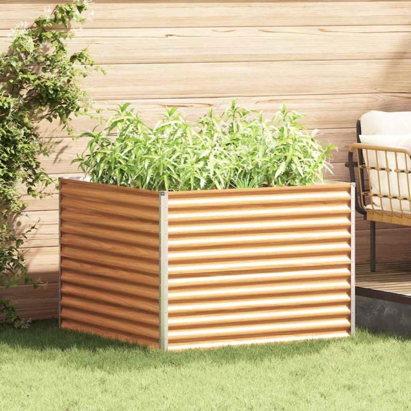 Jardinière surélevée 98 x 100 x 68 cm Acier galvanisé 511401511401