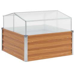 Jardinière avec serre Marron Clair 100 x 100 x 77 cm 511402511402