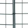Ensemble de clôture de jardin 5 pcs Vert 100 x 50 cm Acier 511409511409