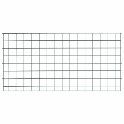 Ensemble de clôture de jardin 5 pcs Vert 100 x 50 cm Acier 511411511411