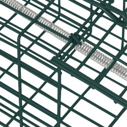 Piège à animaux Vert 31 x 13 x 12 cm Acier 511416511416