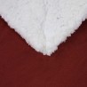 Jeté Rouge Bordeaux 220 x 240 cm Toison 511451511451