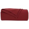 Couvertures à jeter 24 pcs Rouge Bordeaux 270 x 240 cm Toison 511460511460