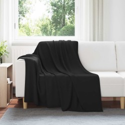 Couvertures à jeter 24 pcs Noir 200 x 150 cm Toison 511469511469