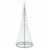 Arbre de Noël LED avec 295 LED Blanc froid 250 cm Métal 511487511487