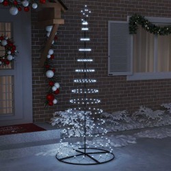Arbre de Noël LED avec 295 LED Blanc froid 250 cm Métal 511487511487
