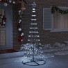 Arbre de Noël LED avec 295 LED Blanc froid 250 cm Métal 511487511487
