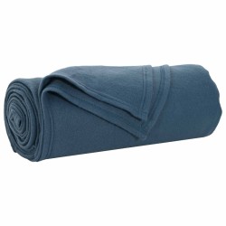 Couvertures à jeter 6 pcs Bleu marine 270 x 240 cm Toison 511490511490