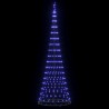 Arbre de Noël LED avec 355 LED avec support Bleu 302,5 cm Métal 511491511491