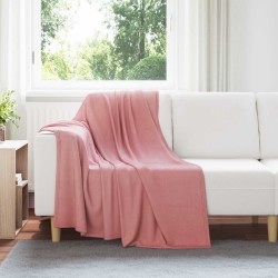 Jeté Rose 170 x 130 cm Toison 511494511494