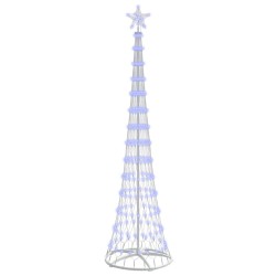 Arbre de Noël LED avec 290 LED avec support Bleu 250 cm Métal 511499511499