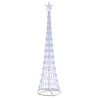 Arbre de Noël LED avec 290 LED avec support Bleu 250 cm Métal 511499511499