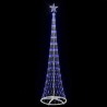 Arbre de Noël LED avec 290 LED avec support Bleu 250 cm Métal 511499511499