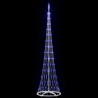 Arbre de Noël LED avec 290 LED avec support Bleu 250 cm Métal 511499511499