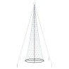 Arbre de Noël LED avec 555 LED Blanc froid 500 cm Métal 511500511500