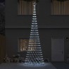 Arbre de Noël LED avec 555 LED Blanc froid 500 cm Métal 511500511500