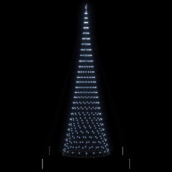 Arbre de Noël LED avec 555 LED Blanc froid 500 cm Métal 511500511500