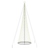 Arbre de Noël LED avec 555 LED Blanc chaud 500 cm Métal 511506511506