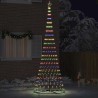 Arbre de Noël LED avec 455 LED Multicolore 399 cm Métal 511507511507