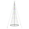 Arbre de Noël LED avec 455 LED Multicolore 399 cm Métal 511507511507