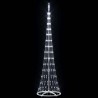 Arbre de Noël LED avec 290 LED Blanc froid 250 cm Métal 511509511509
