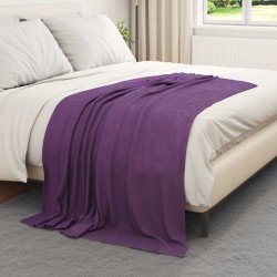 Jeté Violet 170 x 130 cm Toison 511512511512