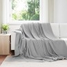 Couvertures à jeter 6 pcs Gris 240 x 220 cm Toison 511523511523